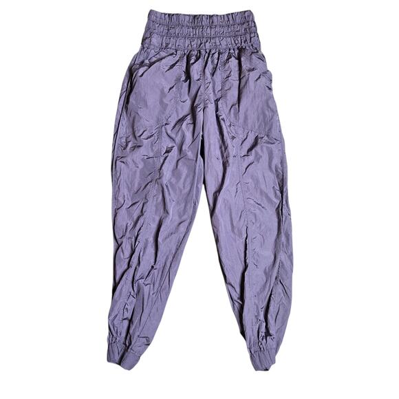 Free People The Way Home Women's Jogger Pant Purple Size: M - Picture 2 of 7